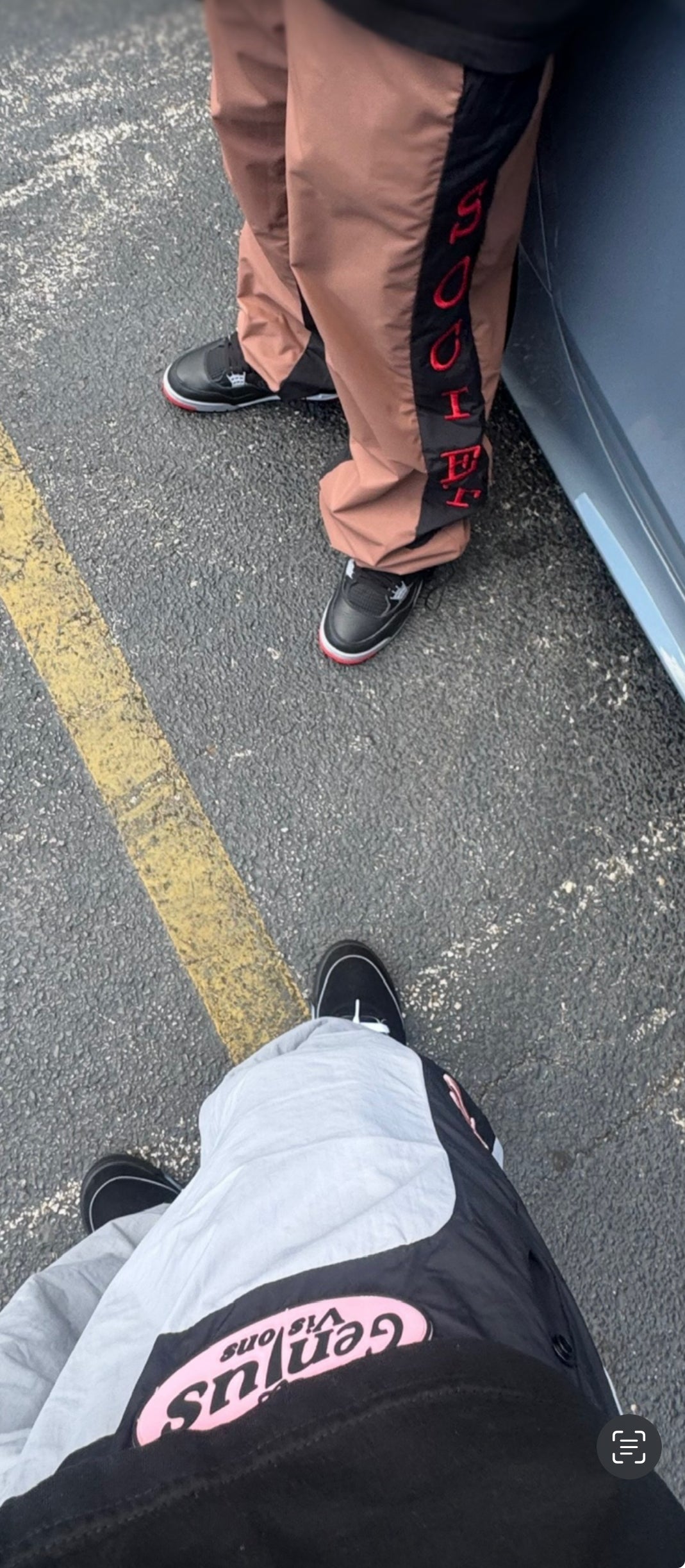 ‘GENIUS VISIONS’ TRACK PANTS